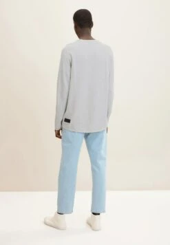 TOM TAILOR Denim Basic MaglioneLight Stone Grey Melange Uomo Maglieria TO722Q0BB-C11 13 TOM TAILOR Denim Basic MaglioneLight Stone Grey Melange Uomo Maglieria TO722Q0BB-C11 -Tom Tailor ecb0955e557c4141b64e153b6bbc86df