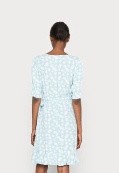 TOM TAILOR Denim Printed Wrap DressVestito EstivoLight Blue Daisy Donna Vestiti TO721C0F3-K11 -Tom Tailor ed40a4e52fe14130b6936de6e8709438