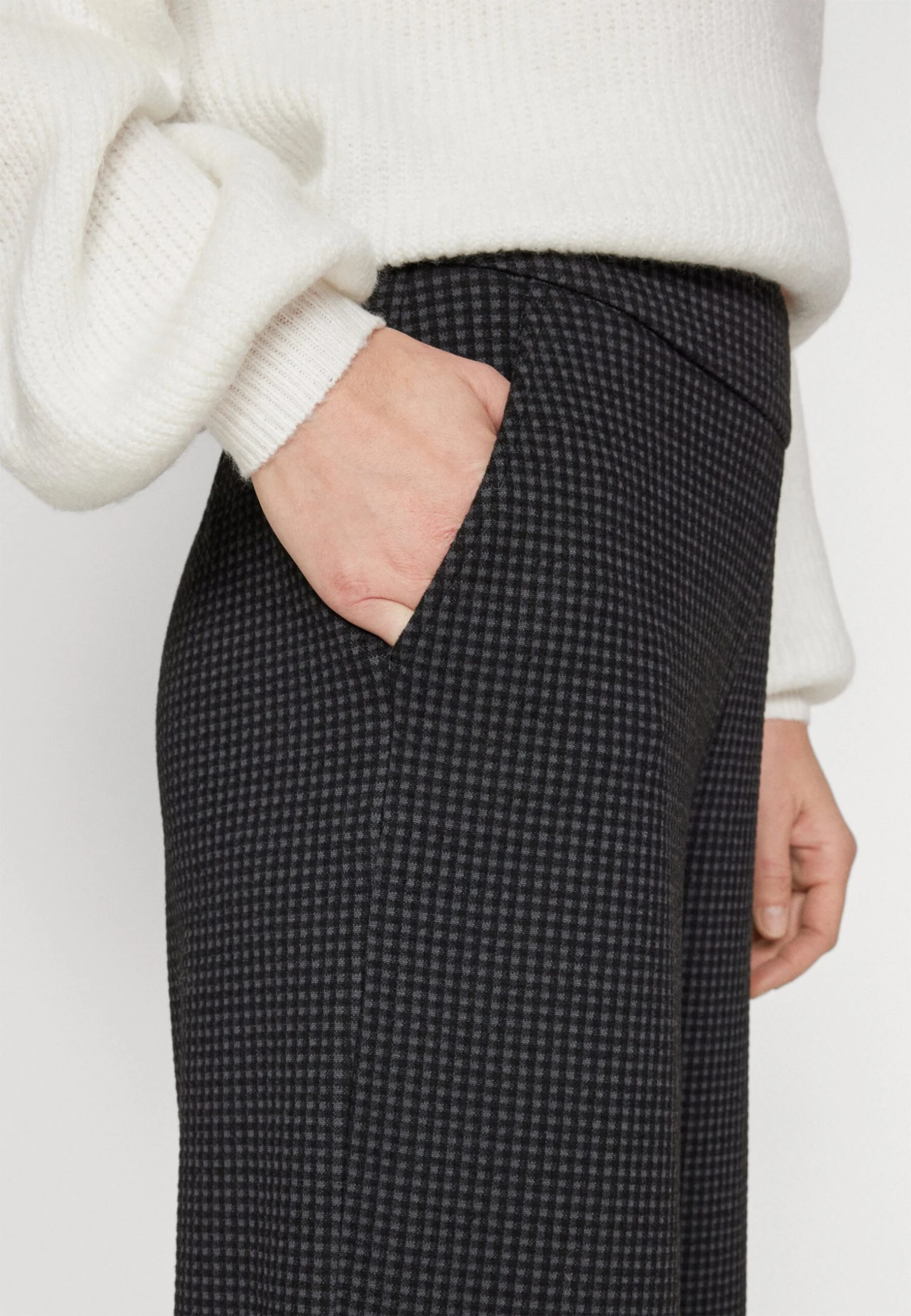 Tom Tailor Pants CulottePantaloniGrey Black Donna Pantaloni TO221A0IV-Q11 8 Tom Tailor Pants CulottePantaloniGrey Black Donna Pantaloni TO221A0IV-Q11 - immagine 6