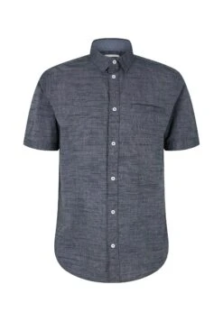 Tom Tailor Kurzarm Mit StrukturCamiciaNavy White Fil A Fil Dobby Uomo Camicie TO222D106-K11 -Tom Tailor ee8a139752e748b0a7c106c83fb0b04f