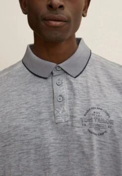 Tom Tailor Polo - Explicit Grey -Tom Tailor ef5f1712b9764e9f9d0e1bd4ca552f25