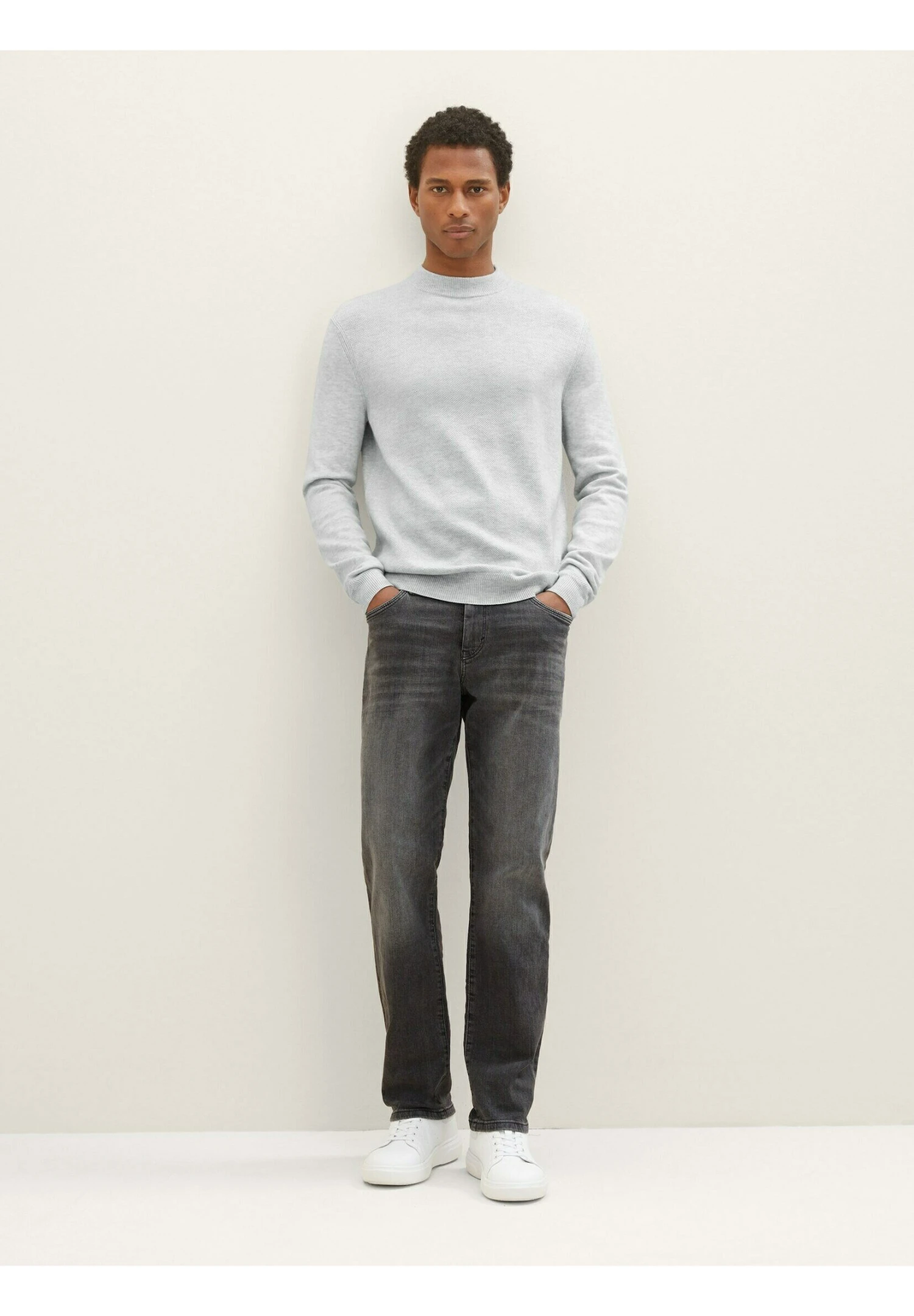 Tom Tailor Long - Jeans A Sigaretta - Stone Grey Denim 4 Tom Tailor Long - Jeans A Sigaretta - Stone Grey Denim - immagine 2