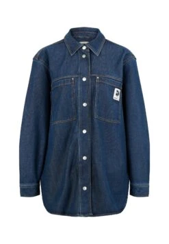 TOM TAILOR Denim Regular Fit Giacca Di JeansUsed Dark Stone Blue Denim Donna Giacche E Blazer TO721G06F-K11 -Tom Tailor ef8217a498cc447cb1dd02cb81027a13