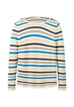 Tom Tailor Knit Jumper With Round NecklineMaglioneBlue Multicolor Stripe Donna Maglieria TO221I0IQ-T12 13 Tom Tailor Knit Jumper With Round NecklineMaglioneBlue Multicolor Stripe Donna Maglieria TO221I0IQ-T12 -Tom Tailor ef97009176b14936bf056fada264f476