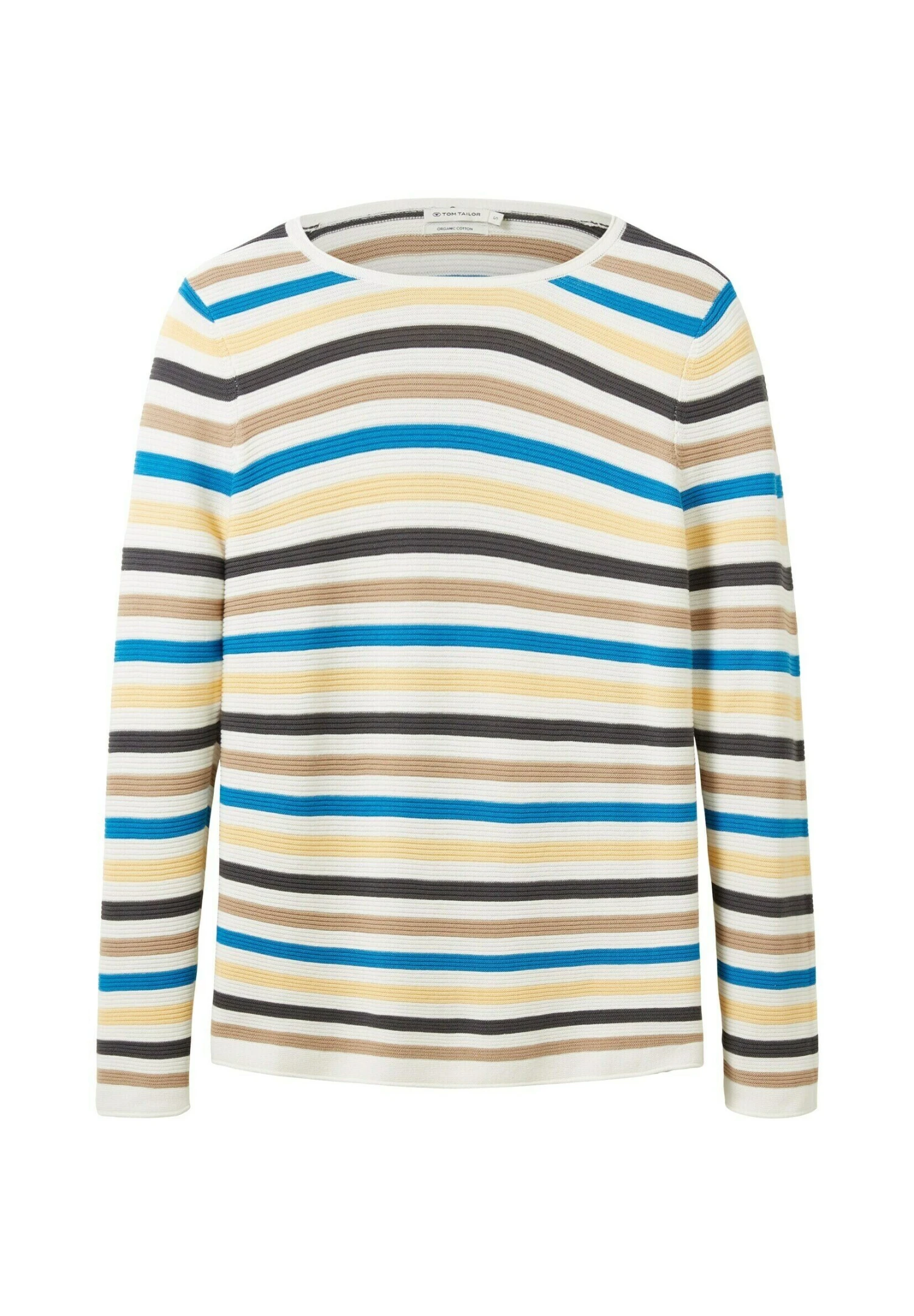 Tom Tailor Knit Jumper With Round NecklineMaglioneBlue Multicolor Stripe Donna Maglieria TO221I0IQ-T12 7 Tom Tailor Knit Jumper With Round NecklineMaglioneBlue Multicolor Stripe Donna Maglieria TO221I0IQ-T12 - immagine 5