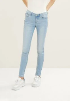 TOM TAILOR Denim JonaJeans Skinny FitBleached Blue Denim Donna Jeans TO721N07N-K17