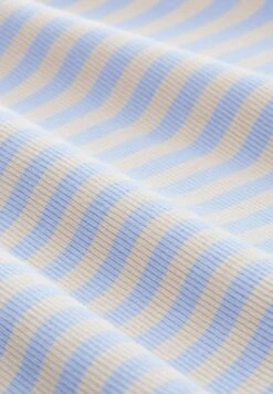 TOM TAILOR Denim CroppedT-Shirt Con StampaMid Blue Sand Stripe Donna T-shirt E Top TO721D13L-B11 -Tom Tailor f01515b010a041f5b0e2f48afa045a1e