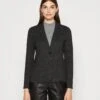 Tom Tailor CheckedBlazerGrey Black Donna Giacche E Blazer TO221G0CR-Q11