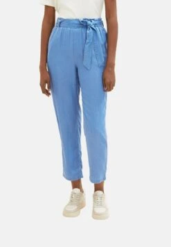 TOM TAILOR Denim Mit Elastischem BundPantaloniBright Mid Blue Chambray Donna Pantaloni TO721A0BL-K11