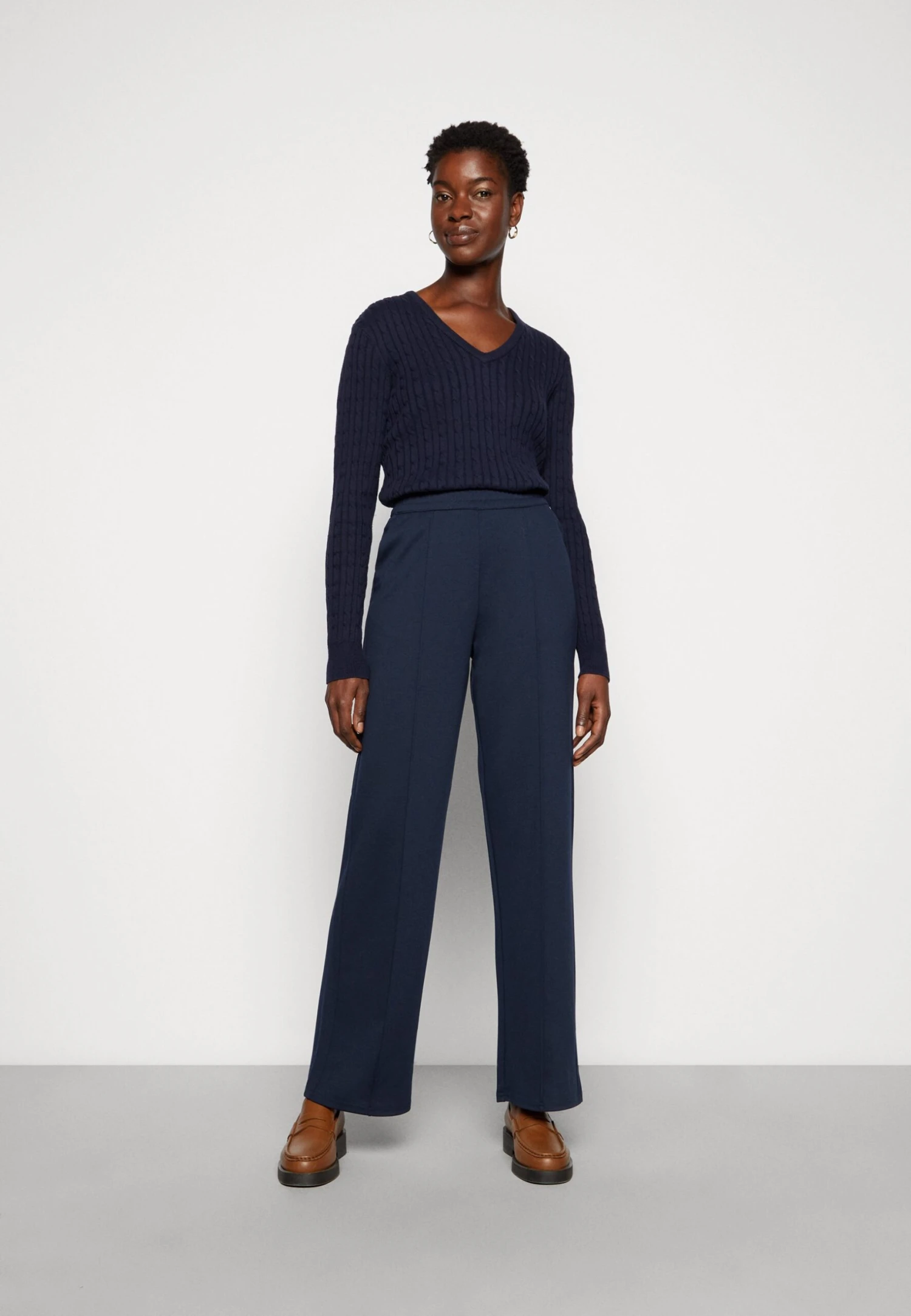 TOM TAILOR Denim Straight Interlock PantsPantaloniSky Captain Blue Donna Pantaloni TO721A0AF-K11 6 TOM TAILOR Denim Straight Interlock PantsPantaloniSky Captain Blue Donna Pantaloni TO721A0AF-K11 - immagine 4