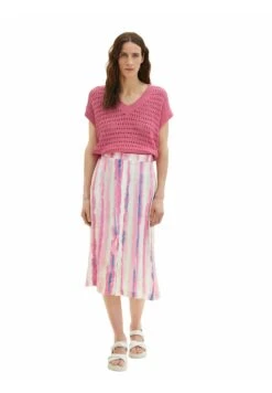 Tom Tailor BedruckterGonna A CampanaPink Tie Dye Stripe Donna Gonne TO221B0DO-J11 13 Tom Tailor BedruckterGonna A CampanaPink Tie Dye Stripe Donna Gonne TO221B0DO-J11 -Tom Tailor f1588b40fa2a4c24b10d4298efe74309