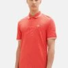 TOM TAILOR Denim With Tipping - Polo - Rot -Tom Tailor f222d492577f400bab43eb69ca6a2863