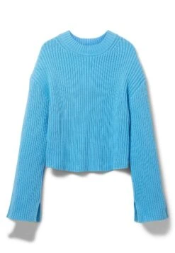 TOM TAILOR Denim Mit RundMaglioneRainy Sky Blue Donna Maglieria TO721I0KX-K11 -Tom Tailor f24954e321544b428cbb44def14691ba