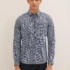 Tom Tailor Mit Allover-Print CamiciaBlue Grey/Blue Minimal Design Uomo Camicie TO222D0XM-K12 1 Tom Tailor Mit Allover-Print CamiciaBlue Grey/Blue Minimal Design Uomo Camicie TO222D0XM-K12 -Tom Tailor f2ba2aff29f54248b03fb5370b85c758