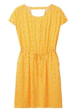 TOM TAILOR Denim EasyVestito EstivoOrange Flower Print Donna Vestiti TO721C0F6-H11 12 TOM TAILOR Denim EasyVestito EstivoOrange Flower Print Donna Vestiti TO721C0F6-H11 -Tom Tailor f2da38075018435e8e51015b95d743e4