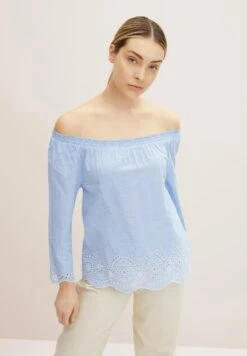 Tom Tailor CamicettaBlue White Stripe Donna Camicie E Bluse TO221E122-K11