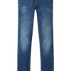 Tom Tailor Slim Jeans TomJeans A SigarettaUsed Mid Stone Blue Denim Bambini Jeans TO224A0B8-K11