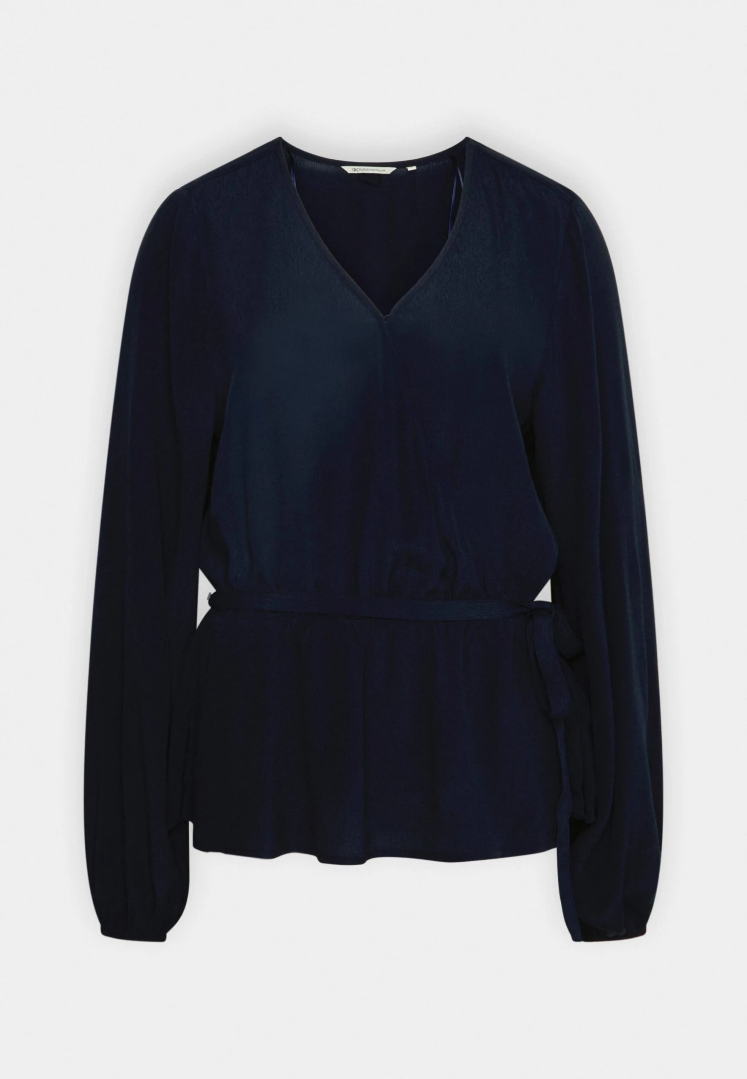 TOM TAILOR Denim Wrap Look BlouseCamicettaSky Captain Blue Donna Camicie E Bluse TO721E0MT-K11 6 TOM TAILOR Denim Wrap Look BlouseCamicettaSky Captain Blue Donna Camicie E Bluse TO721E0MT-K11 - immagine 4