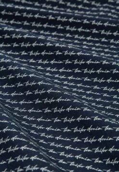 TOM TAILOR Denim Gemustertes - Camicia - Wording Laser Print -Tom Tailor f4da5646ec314ceda4cb9793e4b9f041