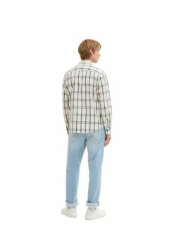 Tom Tailor Kariertes CamiciaOff White Navy Check Uomo Camicie TO222D0ZN-A11 10 Tom Tailor Kariertes CamiciaOff White Navy Check Uomo Camicie TO222D0ZN-A11 -Tom Tailor f6b9355c781b40a7b42f513803aefcb2