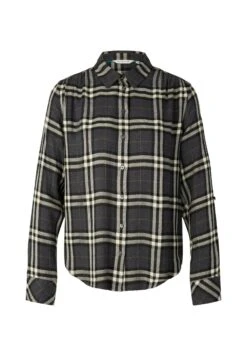 Tom Tailor CamiciaAnthracite Small Check Woven Donna Camicie E Bluse TO221E14F-C11 -Tom Tailor f6e2eba3f75041fd9921a027f3311e16