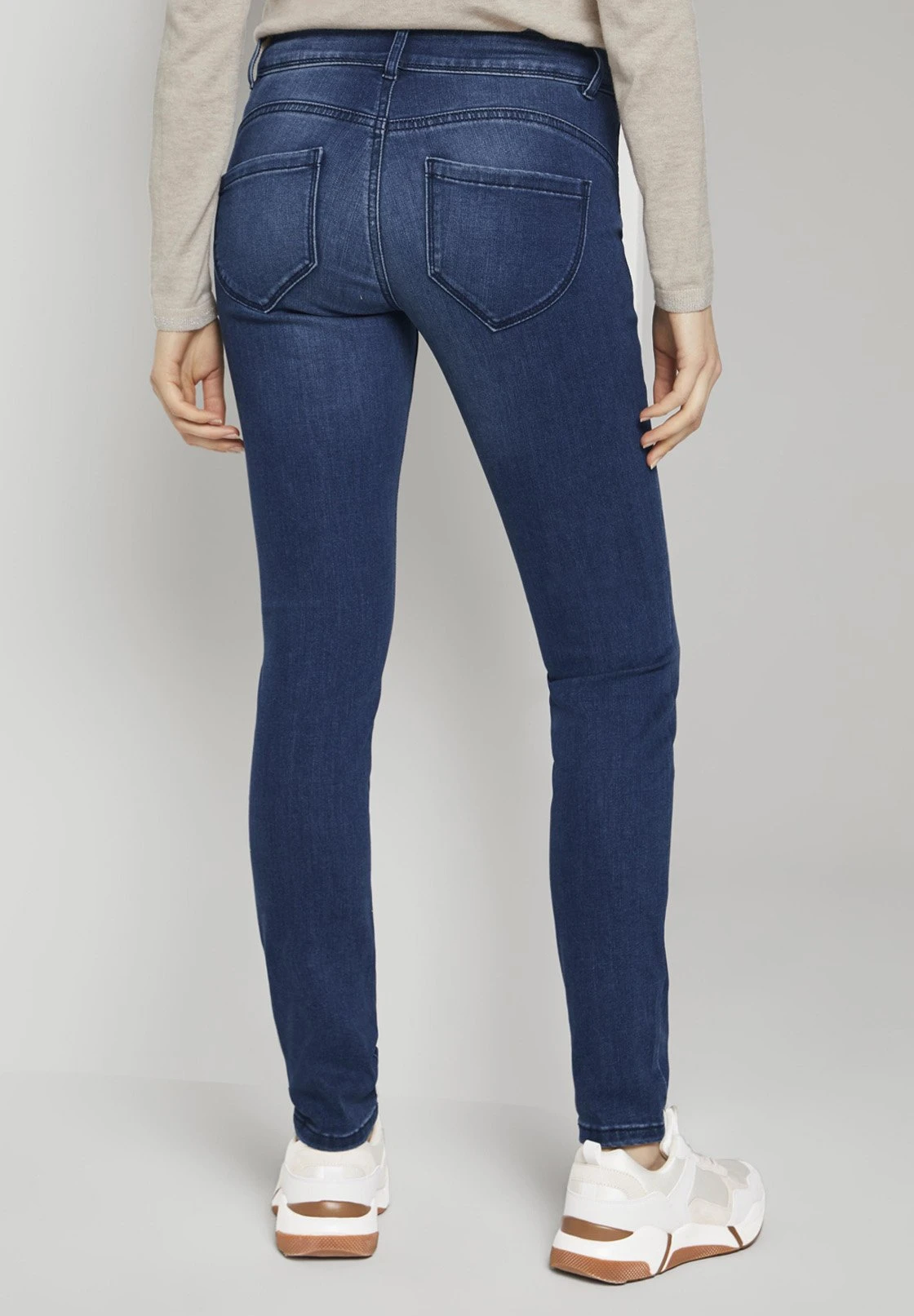 Tom Tailor Alexa Jeans Skinny FitDark Stone Wash Denim Donna Jeans TO221N0AY-K11 5 Tom Tailor Alexa Jeans Skinny FitDark Stone Wash Denim Donna Jeans TO221N0AY-K11 - immagine 3