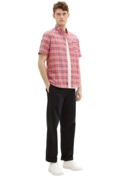 Tom Tailor Mit KaromusterCamiciaRot Uomo Camicie TO222D107-G11 -Tom Tailor f7c3987766bf4ee1aac96d1f29a87bfd