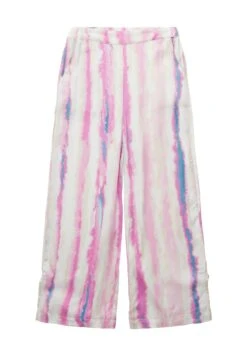 Tom Tailor Gemusterte PantaloniPink Tie Dye Stripe Donna Pantaloni TO221A0J6-J11 -Tom Tailor f8719c7738e34be5821f165c0df746ec