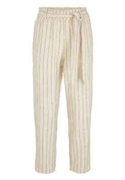 TOM TAILOR Denim EasyPantaloniBeige Brown Stripe Donna Pantaloni TO721A0AP-B11 -Tom Tailor fa16c3285e1b424bb046b4483ac2f2f9