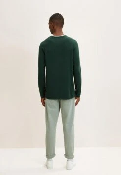 TOM TAILOR Denim Basic MaglioneExplorer Green Uomo Maglieria TO722Q0BB-M11 -Tom Tailor faaddacc4139433f9251a97cfd9b9243