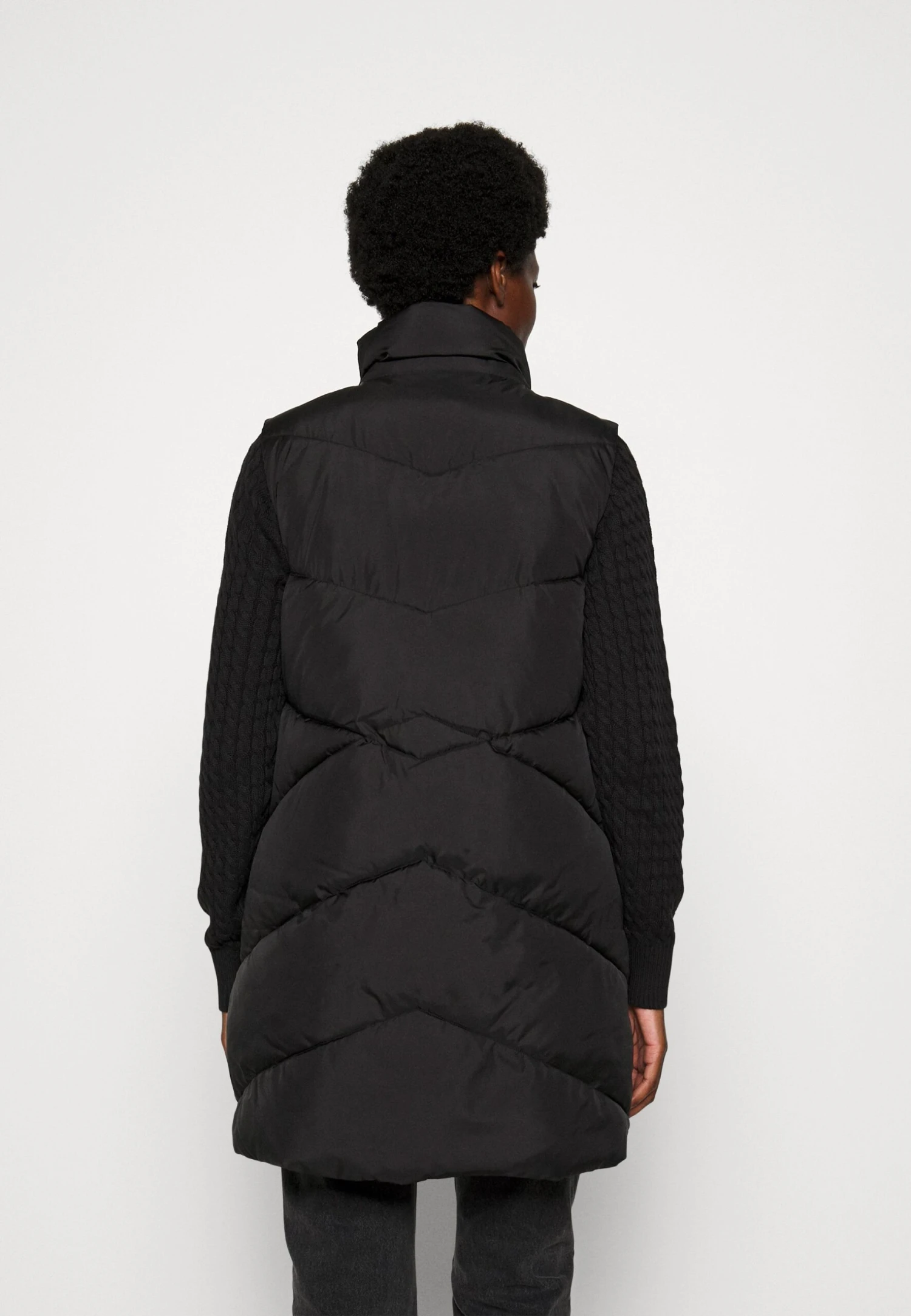 Tom Tailor Long ModernSmanicatoDeep Black Donna Giacche E Blazer TO221U08M-Q11 6 Tom Tailor Long ModernSmanicatoDeep Black Donna Giacche E Blazer TO221U08M-Q11 - immagine 4