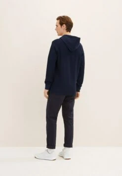 Tom Tailor Mit Struktur Felpa Con CappuccioSky Captain Blue Uomo T-shirt E Polo TO222O19L-K11 -Tom Tailor fb197721903d4db1aeee073a98224d16