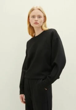 TOM TAILOR Denim Basic FelpaDeep Black Donna Felpe TO721J0D9-Q11
