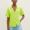 TOM TAILOR Denim Relaxed ResortCamiciaNeon Lime Donna Camicie E Bluse TO721E0NU-E11 -Tom Tailor fbf7cbe979f14304b53d28c4f9c889ed