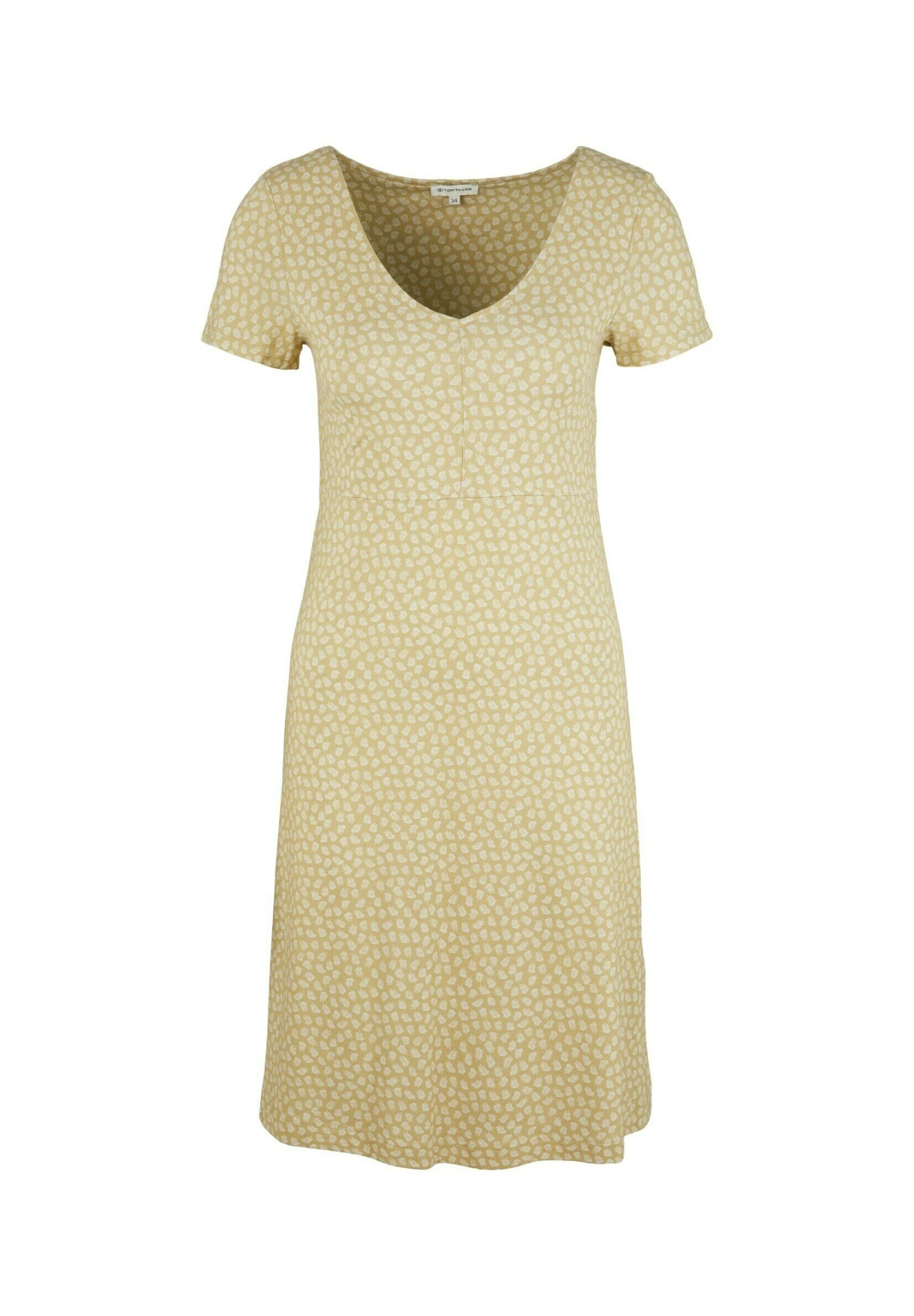 Tom Tailor Vestito Di MaglinaGreen Small Leaf Design Donna Vestiti TO221C0O0-M11 7 Tom Tailor Vestito Di MaglinaGreen Small Leaf Design Donna Vestiti TO221C0O0-M11 - immagine 5