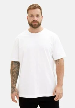 Tom Tailor Plus Im Doppelpack - T-Shirt Basic - White -Tom Tailor fc39fd5594b34f05b11f1612f686573a
