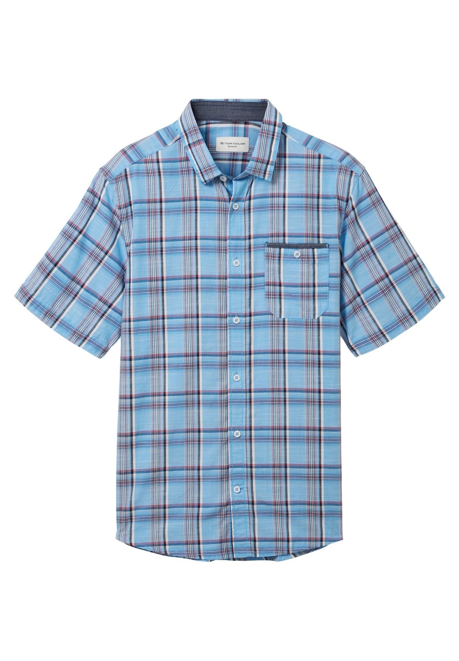 Tom Tailor Mit KaromusterCamiciaBlau Uomo Camicie TO222D107-K12 13 Tom Tailor Mit KaromusterCamiciaBlau Uomo Camicie TO222D107-K12 - immagine 11