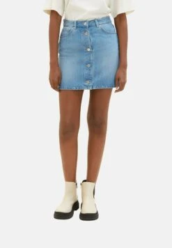 TOM TAILOR Denim Gonna A CampanaLight Stone Bright Blue Denim Donna Gonne TO721B07O-K11