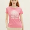TOM TAILOR Denim Mit PrintT-Shirt Con StampaFresh Pink Donna T-shirt E Top TO721D13I-J11