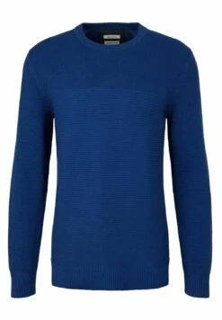 Tom Tailor Basic StructuredMaglioneHockey Blue Uomo Maglieria TO222Q0OB-K11