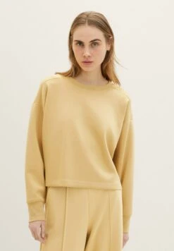 TOM TAILOR Denim Basic FelpaBrown Rice Donna Felpe TO721J0D9-O11