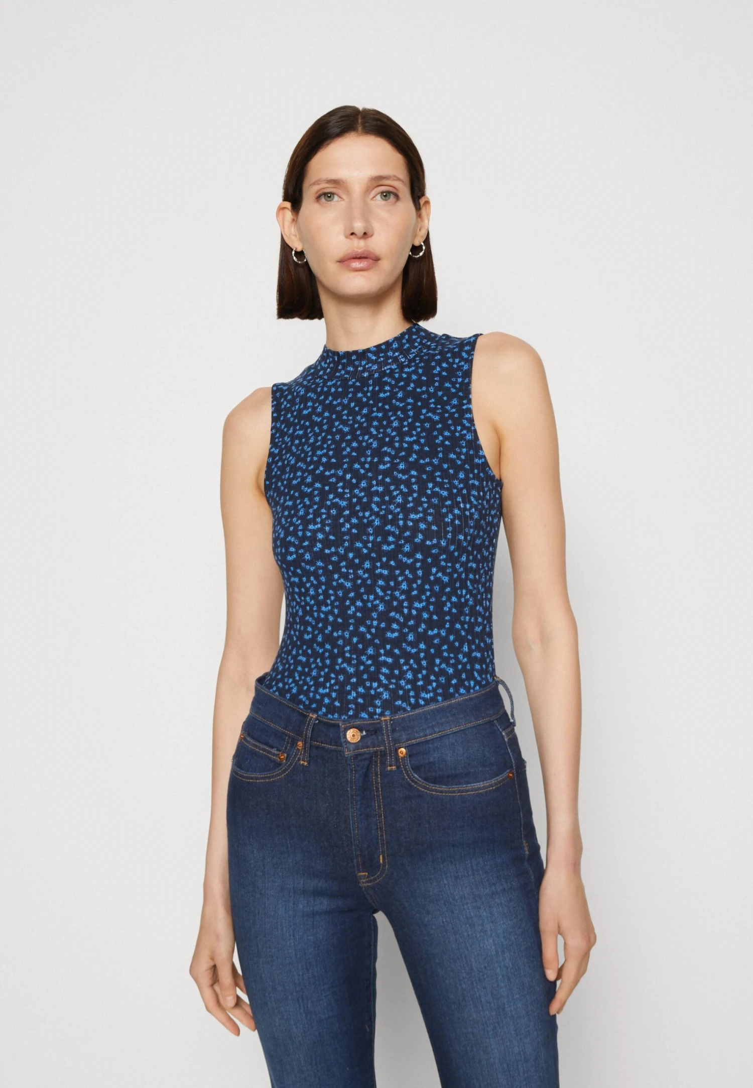 TOM TAILOR Denim MockneckTopNavy Blue Donna T-shirt E Top TO721D12Z-K11 3 TOM TAILOR Denim MockneckTopNavy Blue Donna T-shirt E Top TO721D12Z-K11