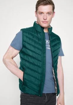 Tom Tailor SmanicatoDeep Green Lake Uomo Giacche TO222T0AV-M11 -Tom Tailor fd9dc1e4f38e4e8a95d927d9064c1a1f