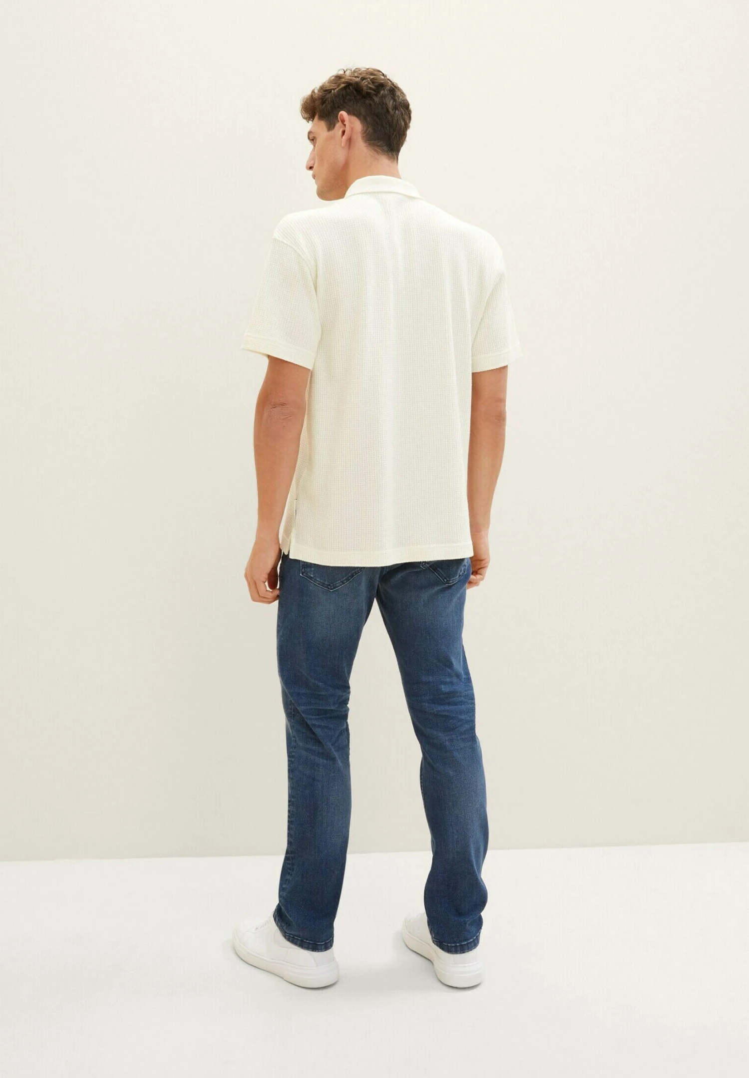 Tom Tailor JoshJeans A SigarettaUsed Mid Stone Blue Denim Uomo Jeans TO222G0BG-K12 5 Tom Tailor JoshJeans A SigarettaUsed Mid Stone Blue Denim Uomo Jeans TO222G0BG-K12 - immagine 3