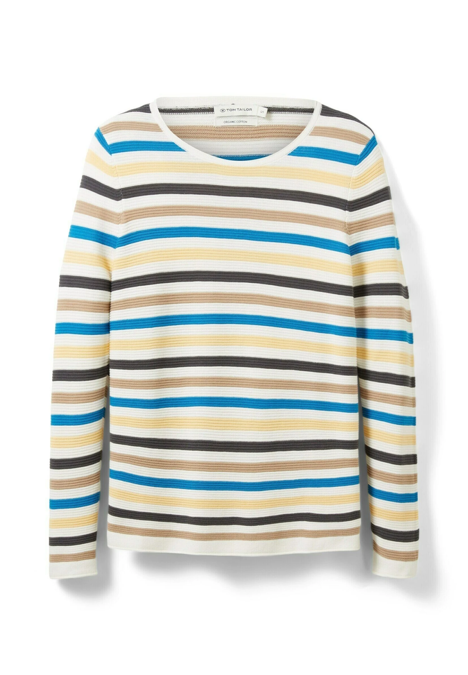 Tom Tailor Knit Jumper With Round NecklineMaglioneBlue Multicolor Stripe Donna Maglieria TO221I0IQ-T12 9 Tom Tailor Knit Jumper With Round NecklineMaglioneBlue Multicolor Stripe Donna Maglieria TO221I0IQ-T12 - immagine 7