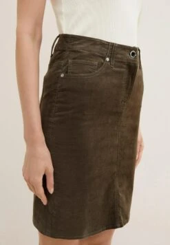 Tom Tailor Basic Gonna Di JeansTarmac Khaki Donna Gonne TO221B0D3-N11 -Tom Tailor fe04b6a07e1f42acabd839a527c44328