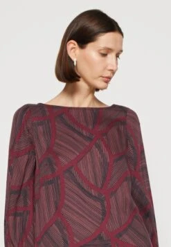 Tom Tailor Dress With Sleeve DetailsVestito EstivoDark Red Donna Vestiti TO221C0RA-G11 -Tom Tailor ff63cadcb7b4472e9bb8d9f9b36b0baf